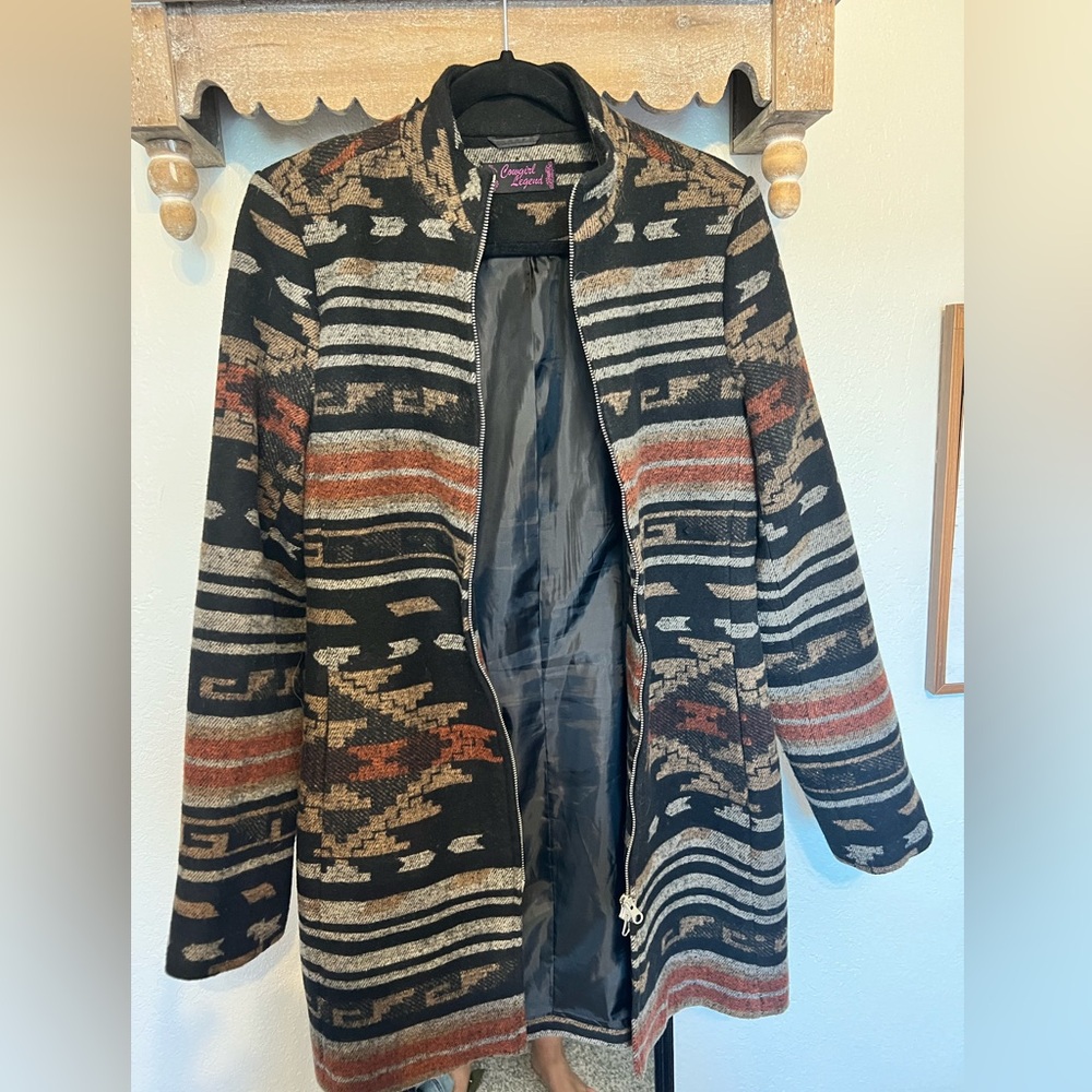 Cowgirl Legend Aztec Wool Jacket